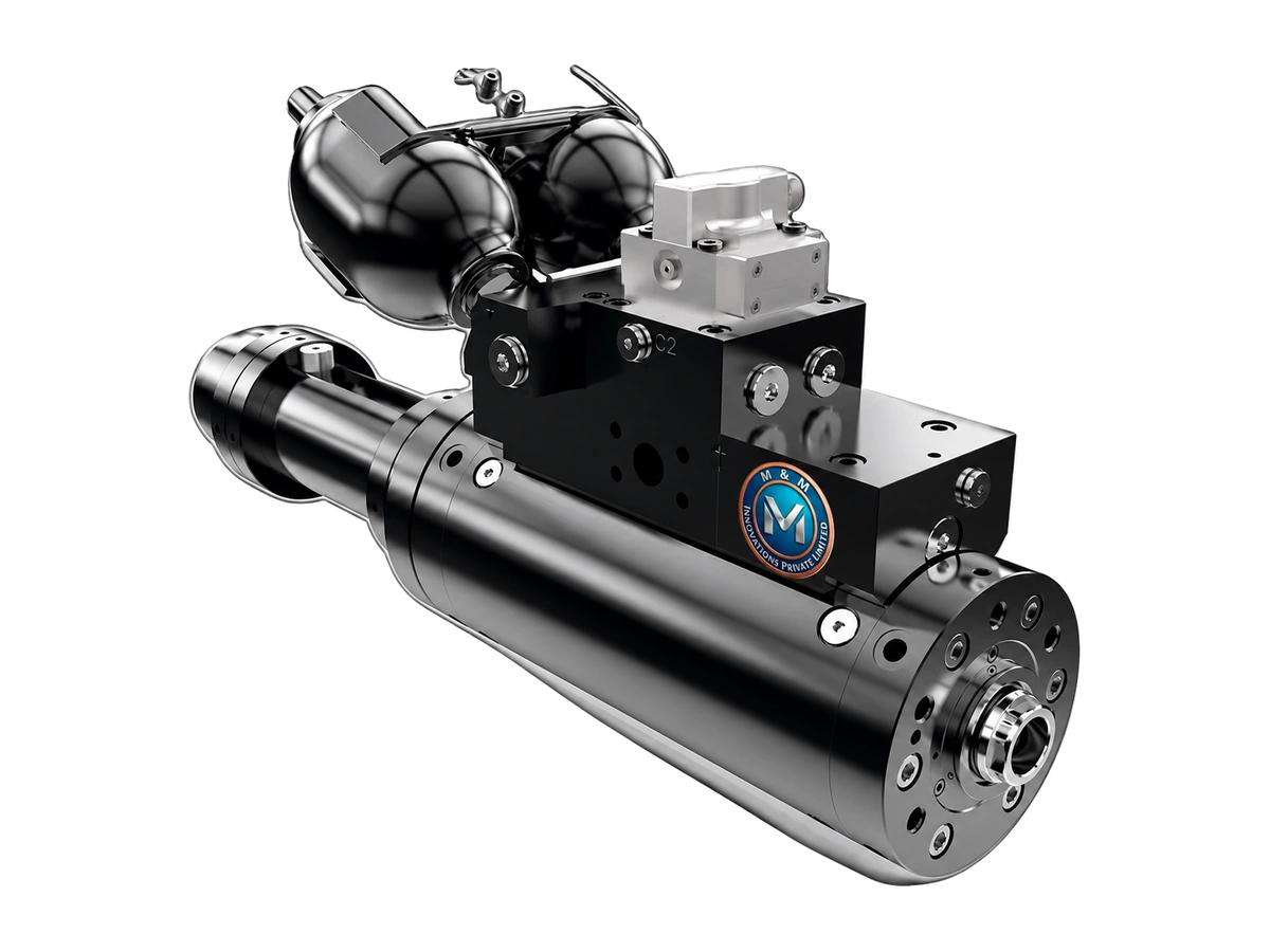 M&M hydraulic cylinder in industrial application