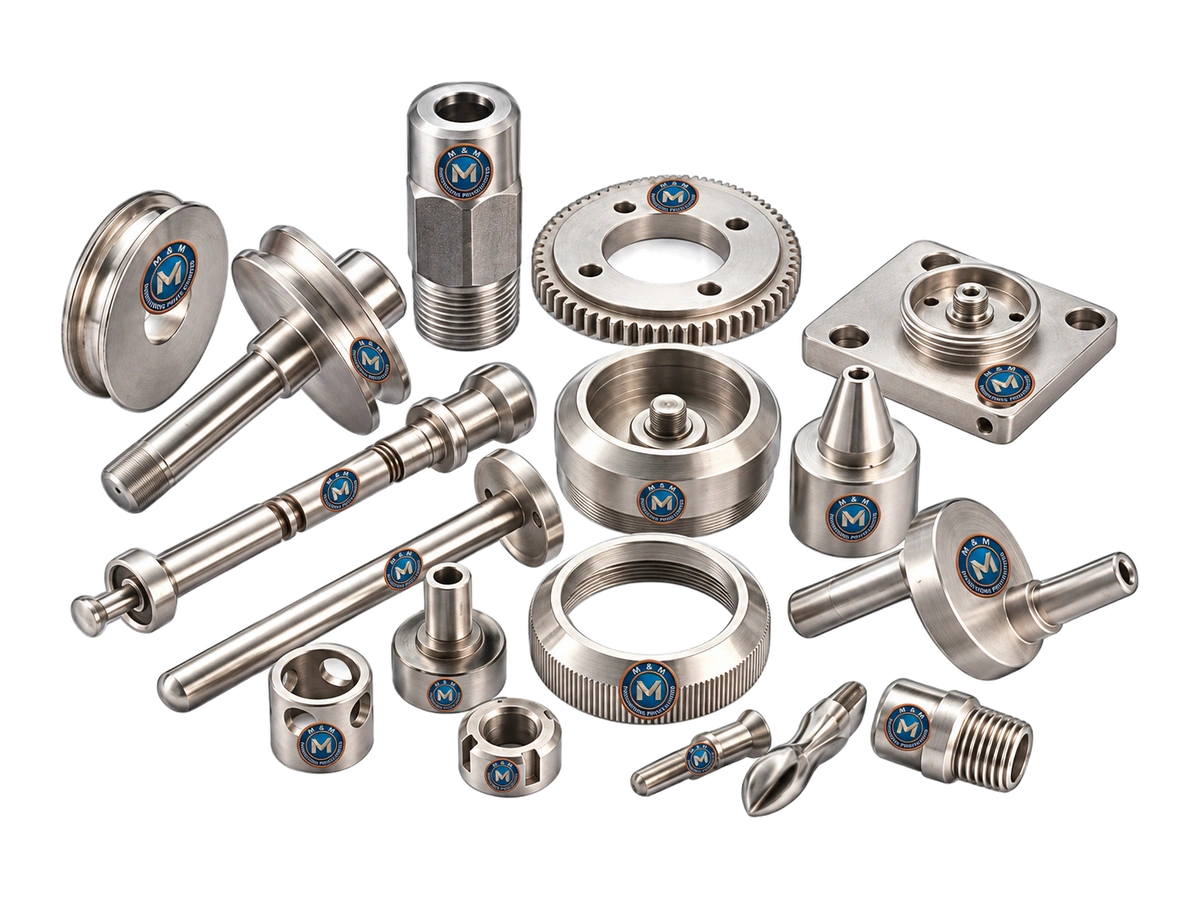 M&M precision engineering components